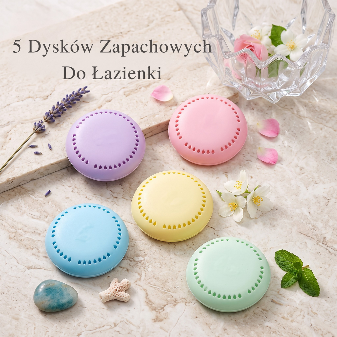 5 Dysków Zapachowych Do Łazienki